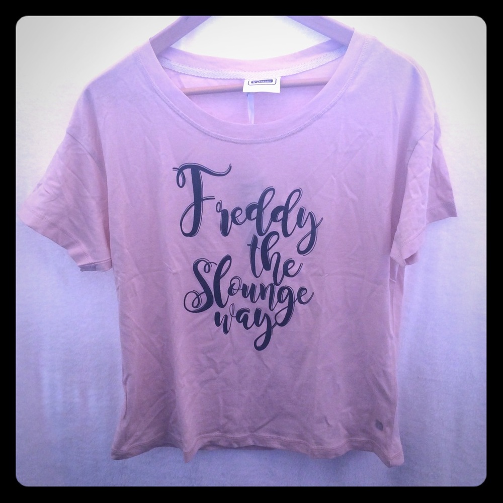 Freddy yoga workout t shirt. NWT